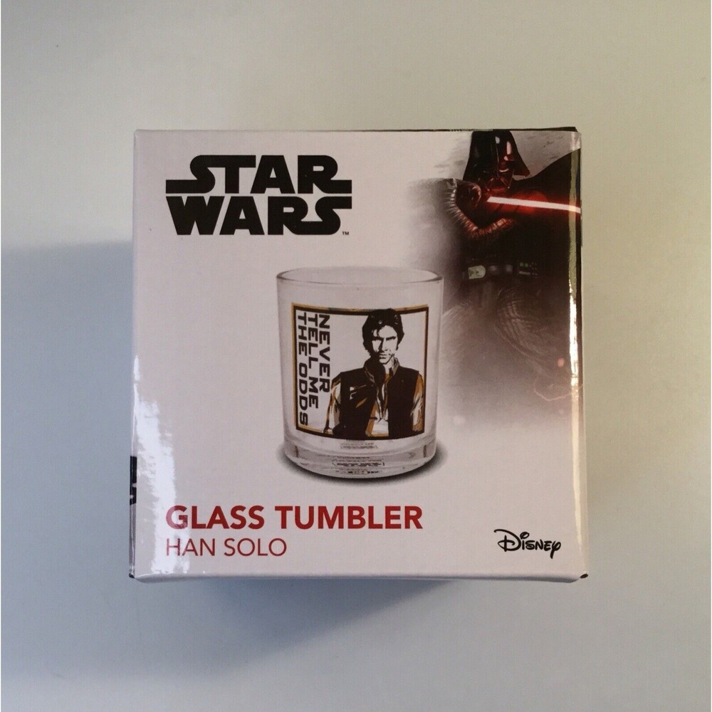 Star Wars Han Solo Glass Tumbler Culturefly Exclusive Bounty Hunters Skywalker